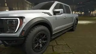 3M1101 Gloss White Gold Sparkle Showcase on Ford F150 Raptor