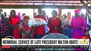 🔴Live - Memorial Service of Late President Milton Obote