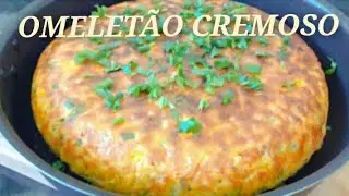 Omelet&atilde;o De Frigideira F&aacute;cil Seu Almo&ccedil;o Ou Jantar Em 10 Minutos Uma Delicia 😋