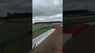 Classic GP2 cars racing at Silverstone classic 2021