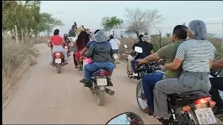 Prociss&atilde;o motorizada: abrindo a festa de S&atilde;o Sebasti&atilde;o no Povoado Fazenda Nova!