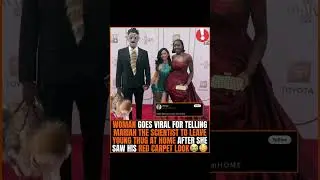 Young Thug got called out HARD! Woman tells Mariah the Scientist to leave him at home #shorts #viral