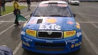 European Rallycross Championship 2006 Czech Republic Supercar final Sverre Isachsen Ford Focus T16.