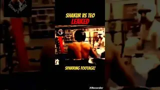 SHAKUR vs TEO (LEAKED) SPARRING Footage! #shorts #boxing #shakurstevenson #teofimolopez