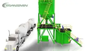 Transmin Hydrated Lime Silo Mixing System