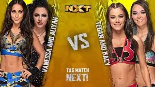 WWE 2K19 Universe Mode  - NXT - Vanessa Borne & Aliyah v Tegan Nox & Kacy Cantanzaro