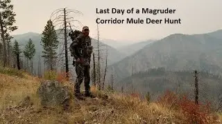 Last Day of a Magruder Corridor Mule Deer Hunt