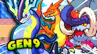 Pokemon GBA Rom Hack 2025 With Mega Evolution, Paldean Forms, Gen 1-9 & More!