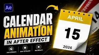Create a Professional Calendar Animation in After Effects | Full Tutorial (2026)