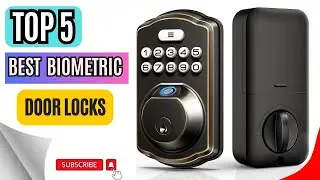 Top 5 Best Biometric Door Locks || biometric locks 2024