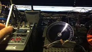 Synchronizing two dc motors through Internet