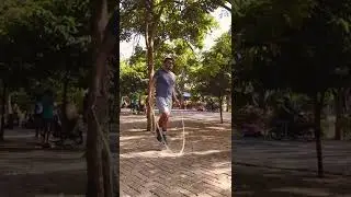 Daily Jump Rope for Fun #shorts #fitness #indonesia #workout #trending #jumprope #skipping