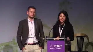 I-COM Global Summit 2016: Data Creativity Awards // George Depastas & Yasaman Hadjibashi