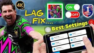 Pinakamahusay na Mga Setting ng Paglalaro sa eFootball 2026 Mga⚽Ultimate na Setting ng eFootball