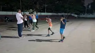 Food work Shadow with coach sekher training cell 99897 91988 DMBC boxing Indira Priyadarshini stadi