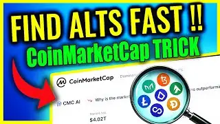 How to Find Altcoins Using CoinMarketCap | FULL GUIDE