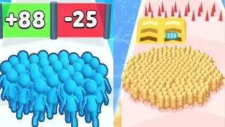 COUNT  MASTER MAX LEVEL! Building a 1,000,000 Stickman Army