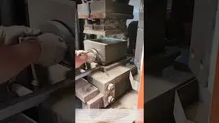 High alumina bricks are formed by one press, and the tonnage pressure creates refractory precision!