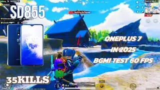 ONEPLUS 7 PUBG/BGMI TEST iN 2025 | PUBG/BGMI TEST 60FPS HDR GRAPHICS SETTINGS🔥