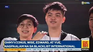 Ohmyv33nus, Wise, Edward at Yue, nagpaalam na sa Blacklist International