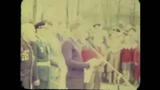 Зажжение вечного огня в Данилове 35 лет назад