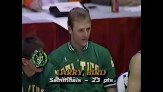 Larry Bird's Highest Scoring 3-Point Shootout Round (1988)