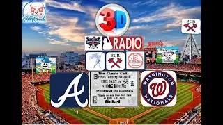Atlanta Braves vs Nationals | 3D LIVE Stream Braves Country Play-by-Play Group Therapy Watch Party