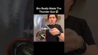 Bro Made A Thunder Gun 💀