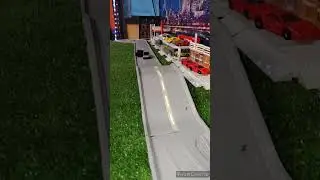 Holy High Jump Batman! That Tesla is Fast!! Batman & Cybertruck Hit High Jumps On The Ramp HW RC Car