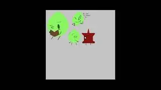 If Everyone Is Evil Expect Leafy [BFDI Art]