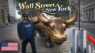 Wall Street New York 🇺🇸 | Charging Bull, 9/11 Memorial & Financial Capital