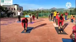 Yoga session for Residential students by Our president Shivappa sir#CVPS#2025