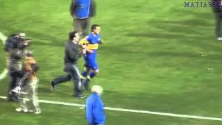 Boca SMSJ Ap11 / Ovacion a Roman