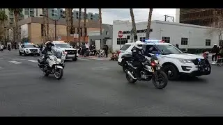 First responders at Las Vegas MLK Parade 2020