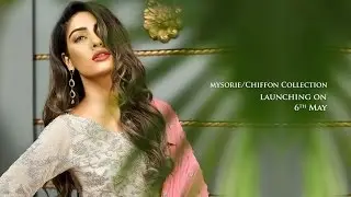Asim Jofa Mysorie Chiffon Collection 2017 For Eid