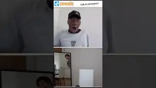 Un DESCONOCIDO descubre el SECRETO de mi ESPEJO 👻 BROMA ONLINE | #bromas #reacciones #omegle