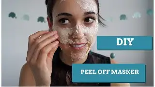 DIY Vegan Peel Off Masker