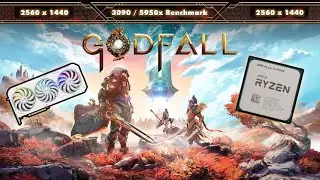 GodFall | 3090 Strix + 5950x Benchmark | 2k (2560 x 1440p) MAX settings w/ RTX ON (Ray Tracing)