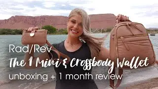 Rad Rev The 1 mini + Crossbody Wallet Blush | Обзор за 1 месяц, все подробности, что в моей сумке