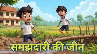 समझदारी की जीत |MoonPop Stories Hindi 3D | Kids story in Hindi| Moral Story in Hindi | Animatedstory