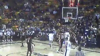 Idaho State fouls Tai Wesley, and 