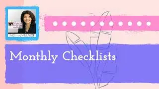Monthly Checklists | Vintage Homeschool Moms