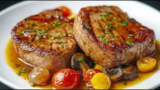 Я никогда не ел такого вкусного свинины раньше ❗️ Невероятно вкусный рецепт свиных отбивных!