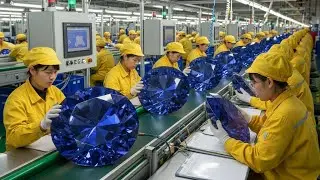 Inside a Massive Sapphire Factory | The Strange Alchemy of the Blue Stone