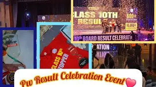 PW Result Celebration Event😭❤️🙌(dream come true🧿)|#motivation #hardwork #youtube #video #pw #vlog