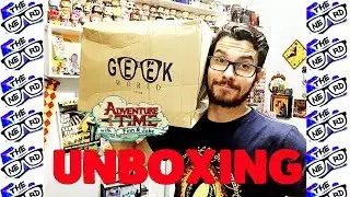 UNBOXING WORLD IN BOX HORA DE AVENTURA (ADVENTURE TIME) MAIO 2017