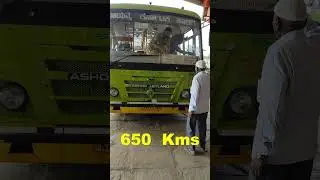 Karnataka to Maharashtra Long Route NWKRTC Bus #shorts