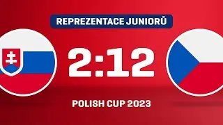Słowenia U19 - Česko U19 2:12 | Puchar Polski 2023