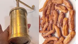 Churros செய்ய இடியாப்ப குழல் இருந்தா போதும் | 2 ways to make Tasty Churros | Just Chillies 