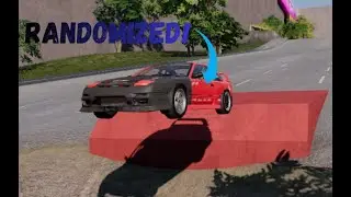 DOWNHILL RACING WITH RANDOMIZED CARS IS CRAZY- BEAMNG
